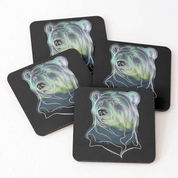 Item preview, Polar Bear In Northern Lights designed and sold by PlanetMarker.