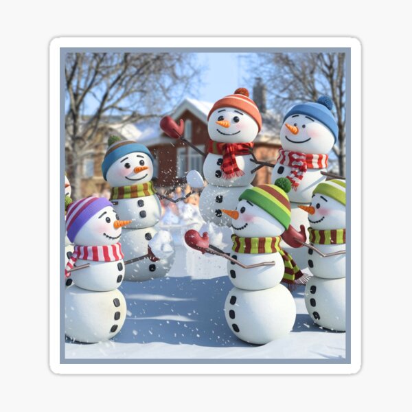 Item preview, Snow kids playing in the Snow designed and sold by RWCarpenter.