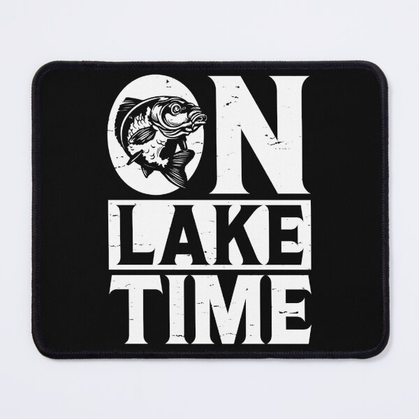 Item preview, On Lake Time - Fishing Lovers designed and sold by Smix Pixels.