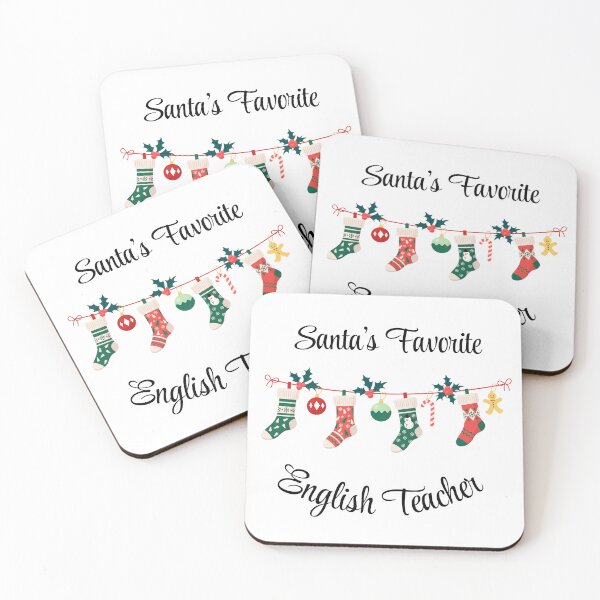 Item preview,  Santa's favorite English Teacher designed and sold by M1234s.