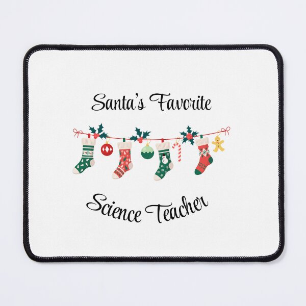 Item preview, Santa's favorite Science Teacher designed and sold by M1234s.