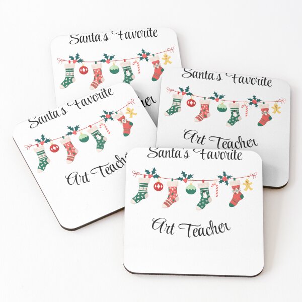 Item preview, Santa's favorite Art Teacher designed and sold by M1234s.