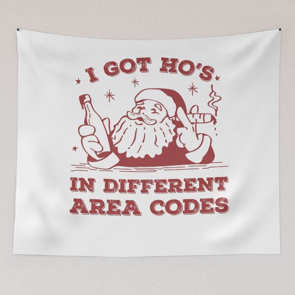 Item preview, Santa says - I got ho's in different area codes designed and sold by messy-nessie.