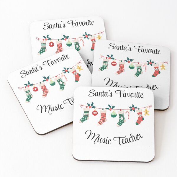 Item preview, Santa's favorite Music Teacher designed and sold by M1234s.