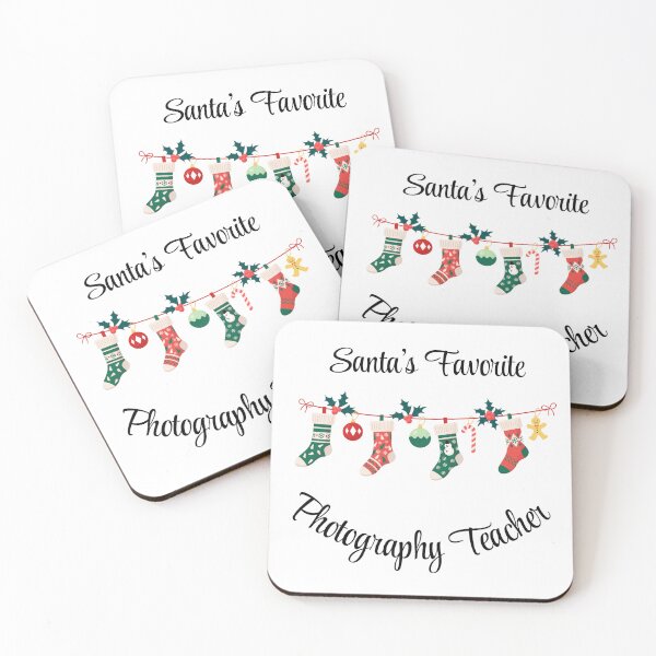 Item preview, Santa's favorite Photography Teacher designed and sold by M1234s.