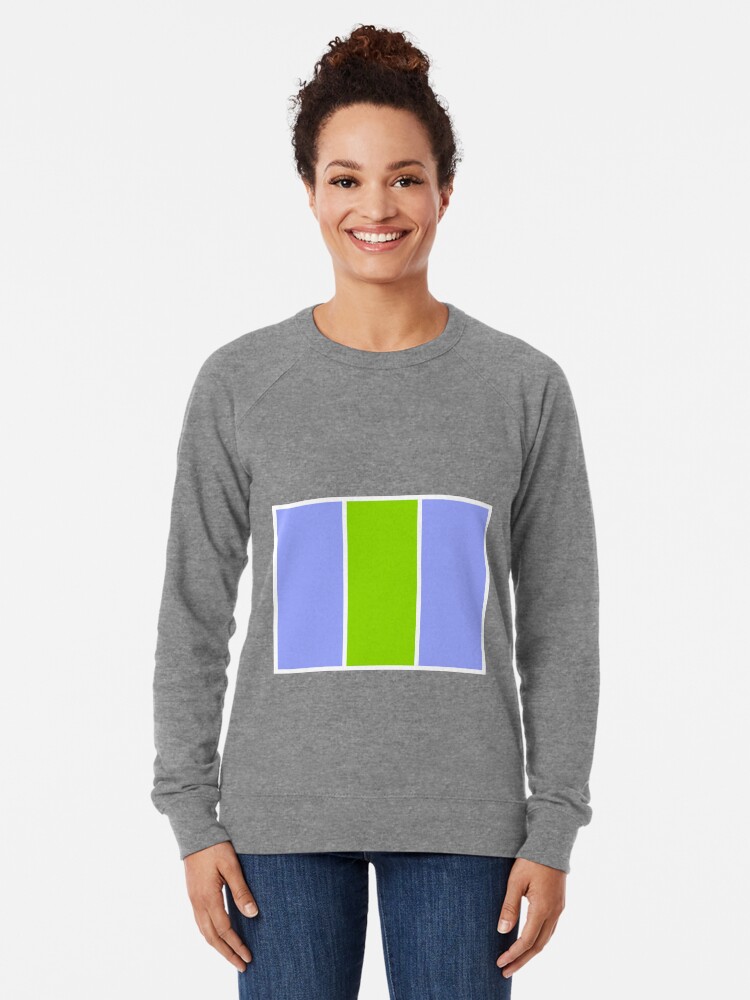 periwinkle blue sweatshirt