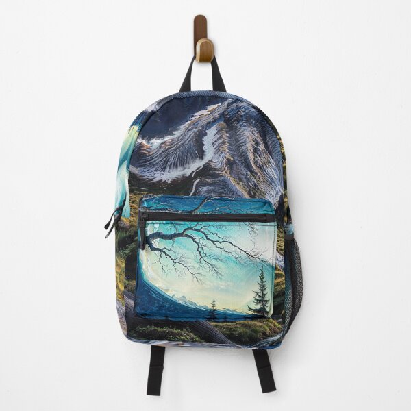 Item preview, Earth Reclaims the Wolf Nature art designed and sold by Skye Ryan-Evans.