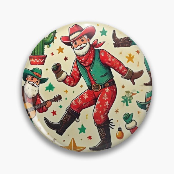 Item preview, Santa's Western Hoedown designed and sold by GlassPenny.