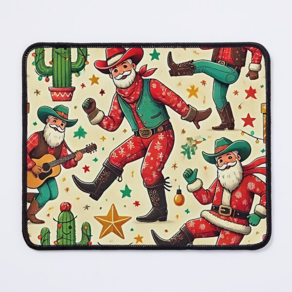 Item preview, Santa's Western Hoedown designed and sold by GlassPenny.