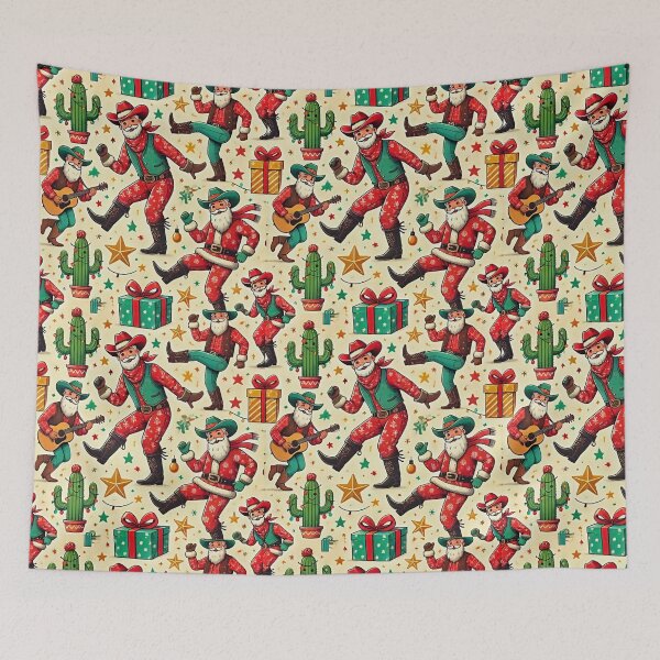 Item preview, Santa's Western Hoedown designed and sold by GlassPenny.