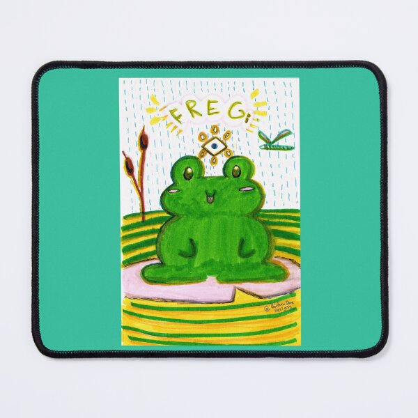 Item preview, Fregi Original Character Cute Kawaii Surreal Popart Monster Frog  Cryptid Creature designed and sold by RainbowDoveShop.