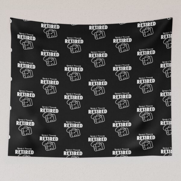 Item preview, Officially Retired designed and sold by ArtitudePrintLb.