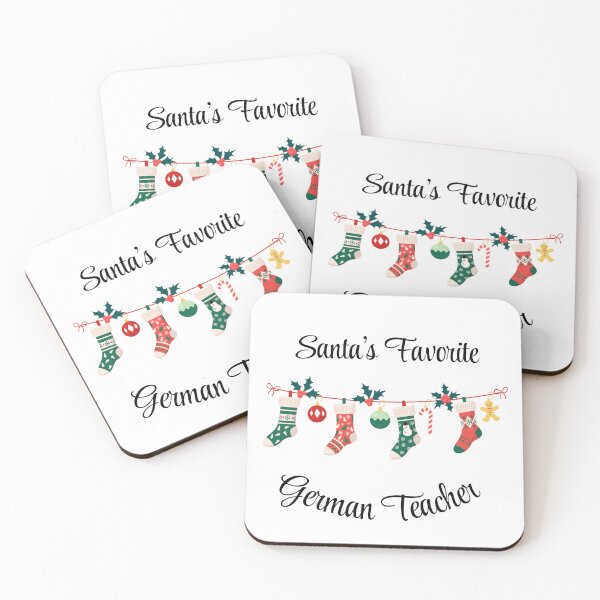 Item preview, Santa's favorite German Teacher designed and sold by M1234s.