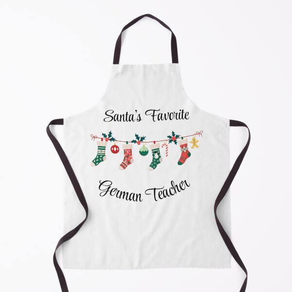 Item preview, Santa's favorite German Teacher designed and sold by M1234s.