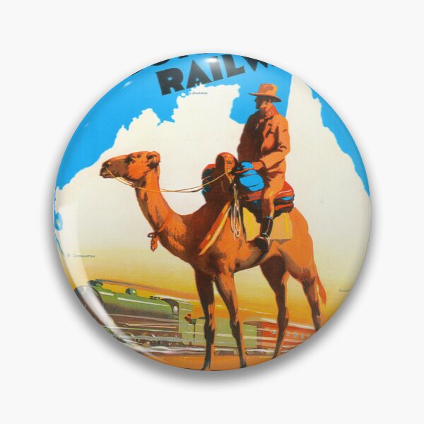 Item preview, Australia Train Travel Poster designed and sold by ExpressingSelf.