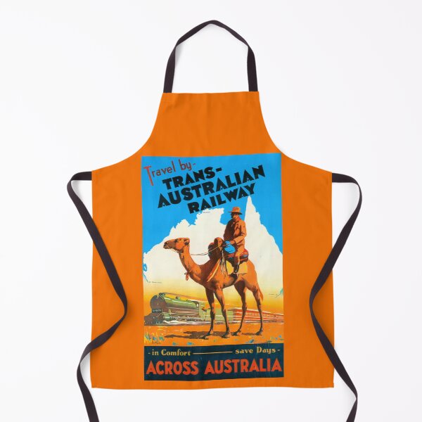 Item preview, Australia Train Travel Poster designed and sold by ExpressingSelf.