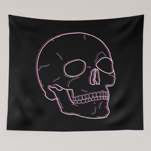 Item preview, Skull Neon - Purple designed and sold by Chantirothers.