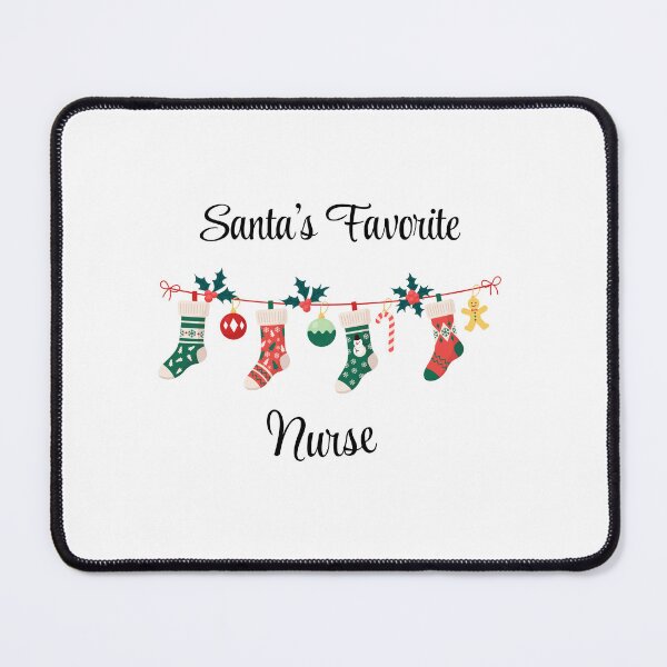 Item preview, Santa's favorite Nurse designed and sold by M1234s.