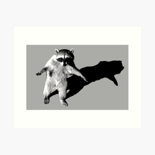 Item preview, racoon freeze caught walking designed and sold by Funt-Case.