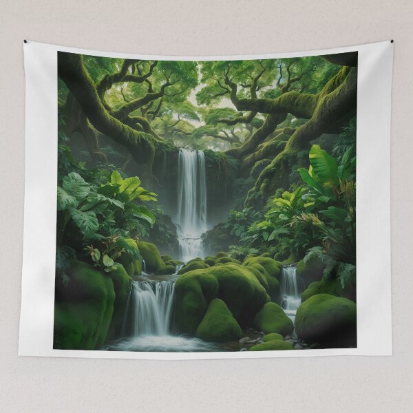 Item preview, Mystical Rainforest: Nature’s Hidden Gem designed and sold by ElmoCreates.