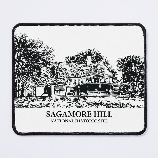 Artikelvorschau, Nationale historische Stätte Sagamore Hill entworfen und verkauft von Lakeric Cityscapes.