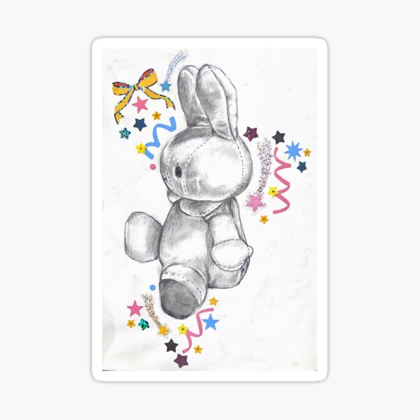 Artikel-Vorschau von Aufkleber Miffy!, designt und verkauft von Katie Thomsen.