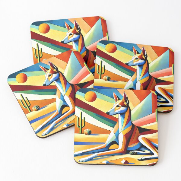 Item preview, Azawakh in a Desert Dreamscape designed and sold by ChrisButler.