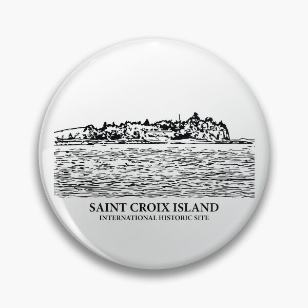 Item preview, Saint Croix Island International Historic Site designed and sold by Lakeric Cityscapes.