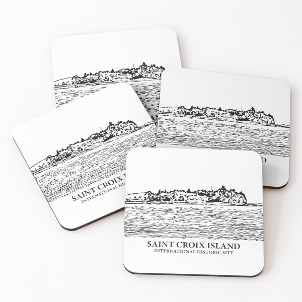 Item preview, Saint Croix Island International Historic Site designed and sold by Lakeric Cityscapes.