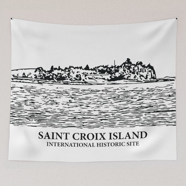 Item preview, Saint Croix Island International Historic Site designed and sold by Lakeric Cityscapes.
