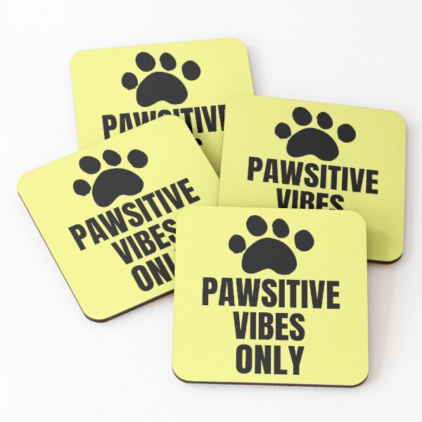 Item preview, Pawsitive Vibes Only designed and sold by 87-Aesthetics.