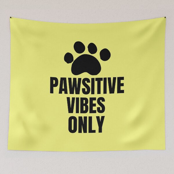 Item preview, Pawsitive Vibes Only designed and sold by 87-Aesthetics.