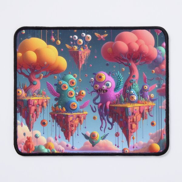 Item preview, Fifth Dimension Mythological Alien City designed and sold by WyckedLynn.