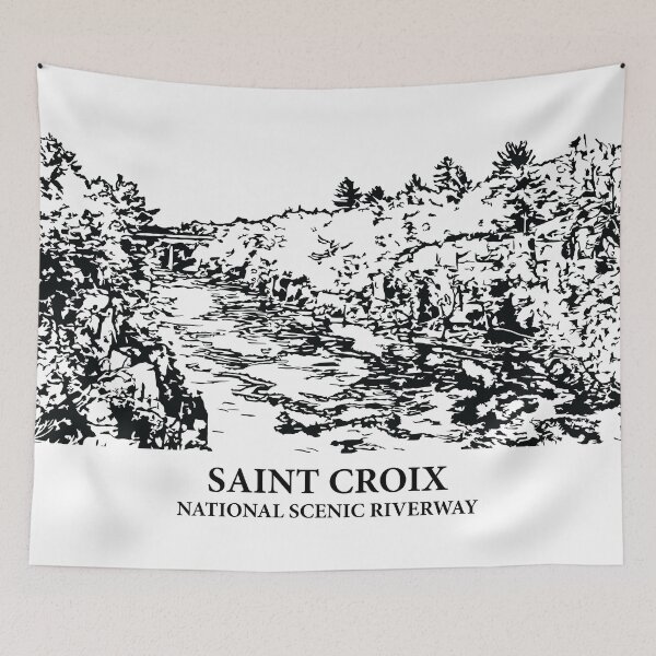 Item preview, Saint Croix National Scenic Riverway designed and sold by Lakeric Cityscapes.