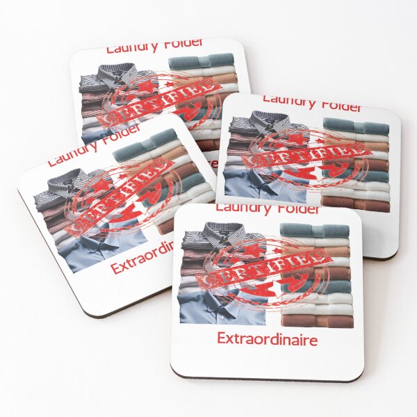 Item preview, Laundry Folder Extraordinaire Funny Perfectionist Art designed and sold by Traloch O'Laoi.