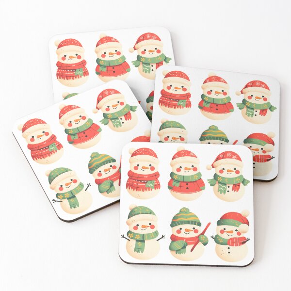 Item preview, Happy Christmas Snowman Sticker designed and sold by BouquetlikeLove.