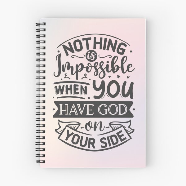 Item preview, Nothing is Impossible When you have God on Your Side designed and sold by True Vine Apparel JA.