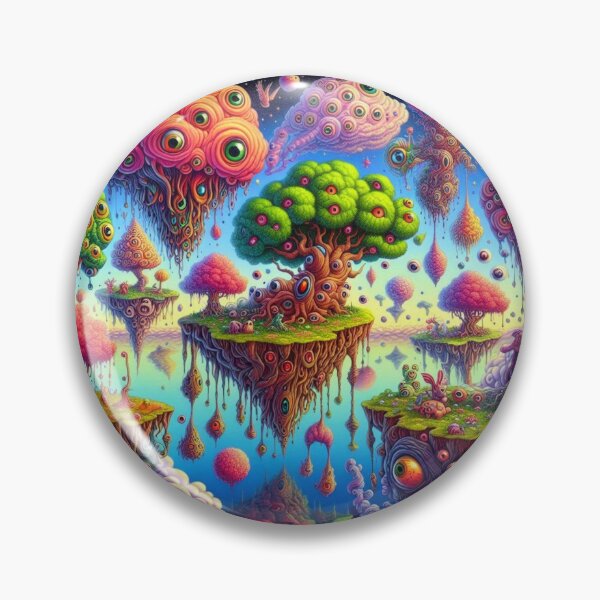 Item preview, Fourth Dimension Mythological Alien City designed and sold by WyckedLynn.