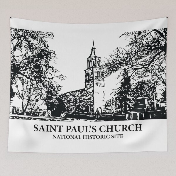 Item preview, Saint Paul's Church National Historic Site designed and sold by Lakeric Cityscapes.