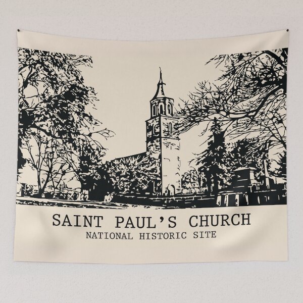 Item preview, Saint Paul's Church National Historic Site designed and sold by Lakeric Cityscapes.