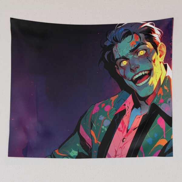 Item preview, Zombie Business Man in Vibrant Colors designed and sold by CriaCreative.
