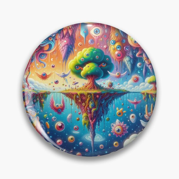 Item preview, Third Dimension Mythological Alien City designed and sold by WyckedLynn.