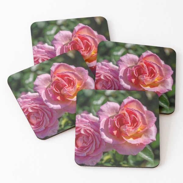Item preview, Two Pink Rose Blossoms designed and sold by SafariByMarisa.