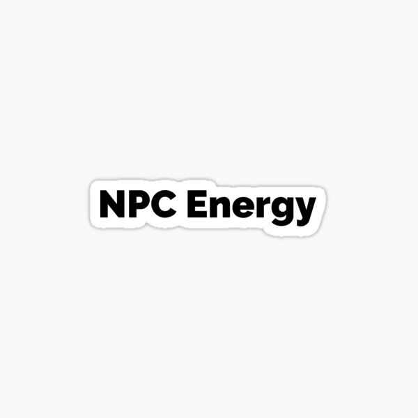 Item preview, NPC Energy designed and sold by PunIntend.