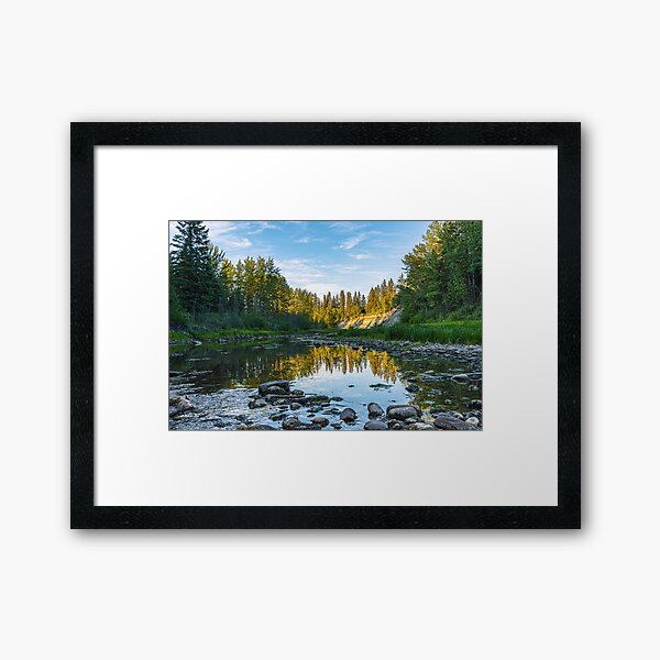 Item preview, Peaceful Alberta River and Forest Landscape designed and sold by Amy Mitchell.