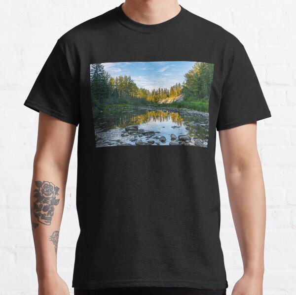 Item preview, Peaceful Alberta River and Forest Landscape designed and sold by Amy Mitchell.