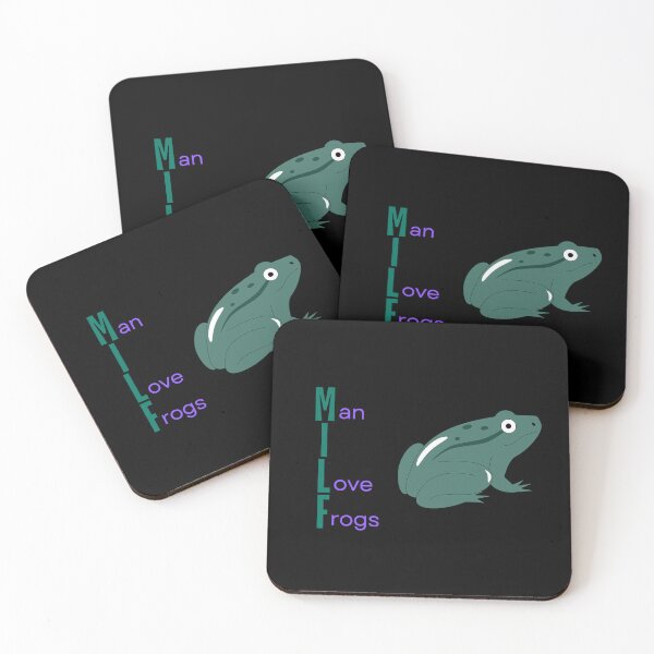 Item preview, Man I Love Frogs designed and sold by Mushroom Patch Designs.