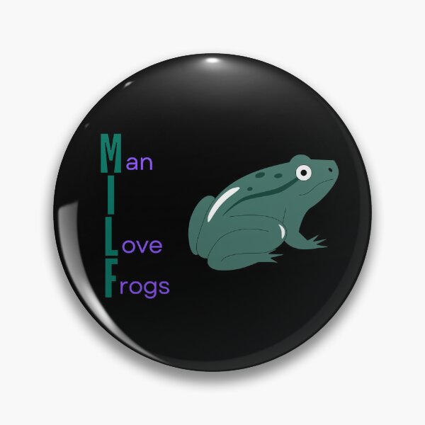 Item preview, Man I Love Frogs designed and sold by Mushroom Patch Designs.