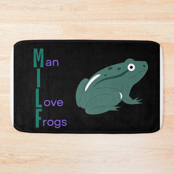 Item preview, Man I Love Frogs designed and sold by Mushroom Patch Designs.