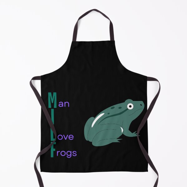 Item preview, Man I Love Frogs designed and sold by Mushroom Patch Designs.